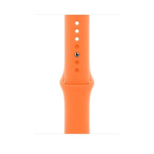 Apple Watch 45mm Sport Band Bright Orange