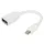 Digitus DB-340405-001-W adapter cable mini DP - DP 0,15m White