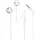 JBL Tune 205 Headset White/Chrome
