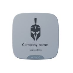   AJAX Logózható előlap StreetSiren DoubleDeck kültéri szirénához; fehér