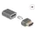 DeLock HDMI Adapter male to female 8K 60 Hz magnetic Grey