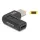 DeLock Adapter for Laptop Charging Cable USB Type-C™ female to Lenovo 11.0 x 4.5 mm male 90° angled Black
