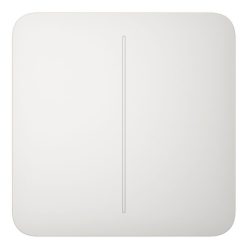 AJAX SoloButton kapcsoló; 2 gomb; fehér színű