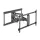 Digitus DA-90454 Full Motion TV Wall Bracket (37-80")