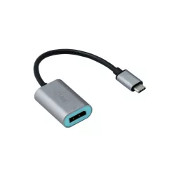 I-TEC USB-C to Metal Display Port 4K/60Hz adapter cable Grey
