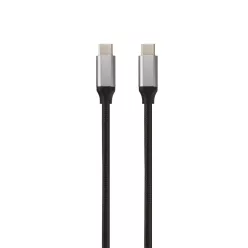 Avax CB302G STEELY Type-C 1,5m cable Black