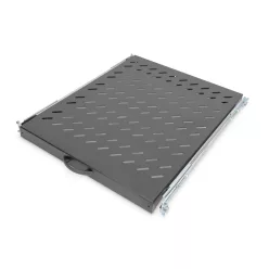   Digitus 1U extendible shelf for 800mm depth racks 40x484x568mm up to 25kg Black (RAL 9005)