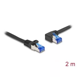 DeLock CAT6a S-FTP Patch Cable 2m Black