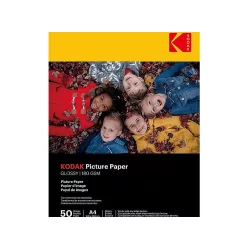 Kodak High Gloss 180g A4 50db Fényes Fotópapír