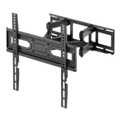   Manhattan Full-Motion TV Wall Mount with Post-Leveling Adjustment 32"-70" Black