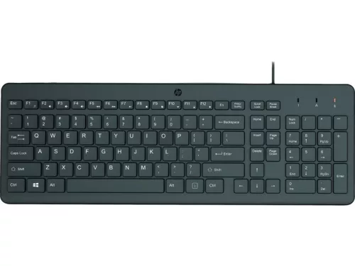 HP 150 Wired Keyboard Black HU