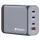 Verbatim 200W 4-Port GaN Wall Charger Grey