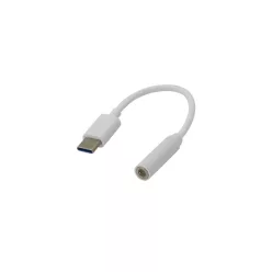 SBOX 3.5 mm Female -> TYPE-C Male Adapter White