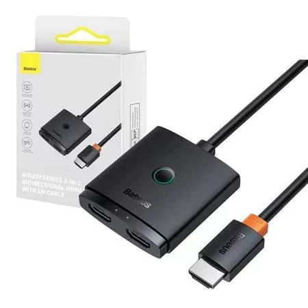 Baseus HDMI Switch 1m Black