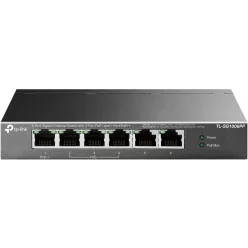   TP-Link TL-SG1006PP 6-Port Gigabit Desktop Switch with 3-Port PoE+ and 1-Port PoE++