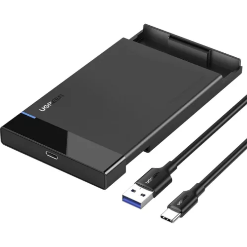UGREEN External Hard Drive Enclosure for 2,5" HDD/SSD Black