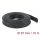 DeLock Braided Sleeving stretchable 10mx25mm Black