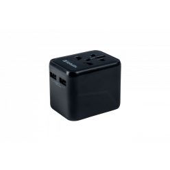   Verbatim Universal Travel Adapter UTA-03 Plug with USB-C PD & QC, 2 x USB-C & 2 x USB-A ports