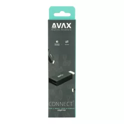   Avax AD602 CONNECT+ Type C - USB A OTG adapter Windows/MacOS Black