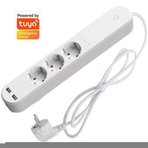 Denver SHP-310U Smart Home Power Strip 3in1 + 2xUSB White