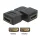 DeLock adapter HDMI famale to HDMI famale Black