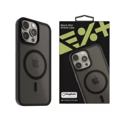   Next One Shield Case for iPhone 15 Pro Max MagSafe Compatible Black Mist