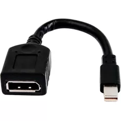 HP Single miniDP to DP Adapter Black