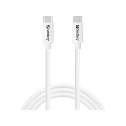 Sandberg USB-C Charge Cable 65W 1m White