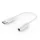 Gembird A-CM-3.5F-01 USB type-C plug to stereo 3.5 mm audio adapter cable White