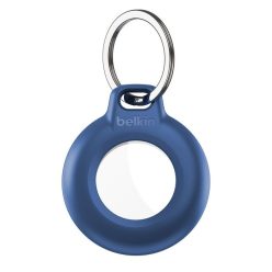   Belkin Waterproof Secure Holder with Key Ring for AirTag 1 Pack Blue
