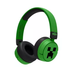   OTL Technologies Minecraft Creeper Kids Bluetooth Headset Green