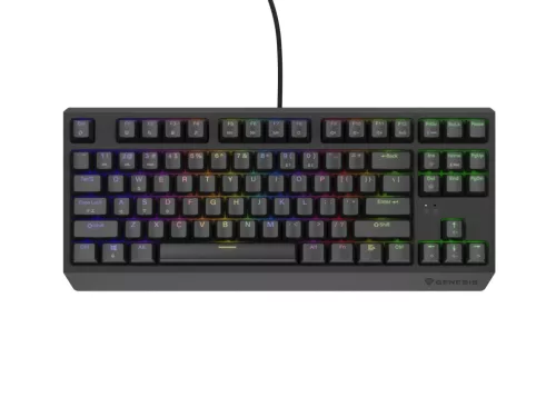Genesis Thor 230 TKL RGB Red Mechanical Gaming Keyboard Black US