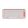 Logitech Pop Icon Wireless Keyboard Rose/Off White US