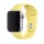 FIXED szilikon sportos óraszíj Apple Watch 38/40/41mm-es okosórákhoz, sárga