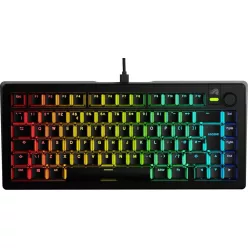   Glorious GMMK 3 75% Prebuilt RGB Mechanical Gaming Keyboard Black UK