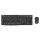 Logitech MK370 Wireless billentyűzet + optikai egér Black DE