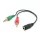 EQuip Audio Split Cable Black