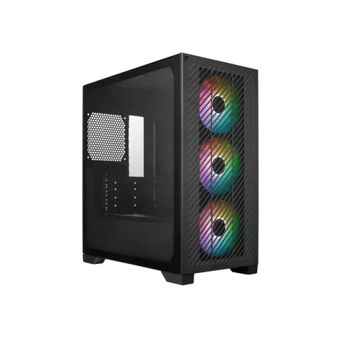 Cooler Master Elite 301 Tempered Glass Black