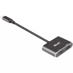Club3D USB Type-C to Displayport+HDMI Adapter