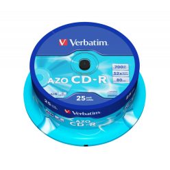  Verbatim DataLife Plus CD-R 80 52x 25db/henger (25-es címke)