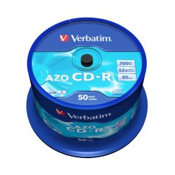   Verbatim DataLife Plus CD-R 80 52x 50db/henger (50-es címke)