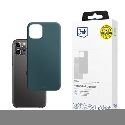 3mk Matt TPU anyagú Telefontok lovag Apple iPhone 11 Pro