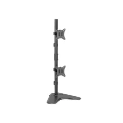 EQuip 17"-32" Dual Vertical Monitor Tabletop Stand