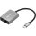 Sandberg USB-C Gigabit Adapter Aluminum Silver