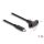 DeLock SuperSpeed USB 10 Gbps (USB 3.2 Gen 2) Cable USB Type-C male to female 1m panel-mount Black