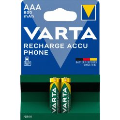 Varta 800mAh AAA Ni-MH akkumulátor 2db/csomag