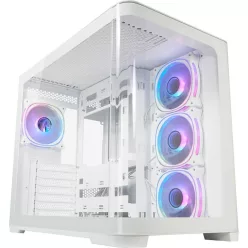 LC Power Gaming 8001W Tempered Glass Pro-Storm Light