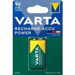 Varta 200mAh 9V Ni-MH akkumulátor 1db/csomag