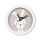 Hama Maui Children''s Clock No Ticking Desk Clock with Alarm Function White
