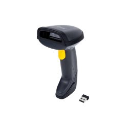   EQuip Wireless 2D Barcode Scanner with Stand Vonalkódolvasó Black